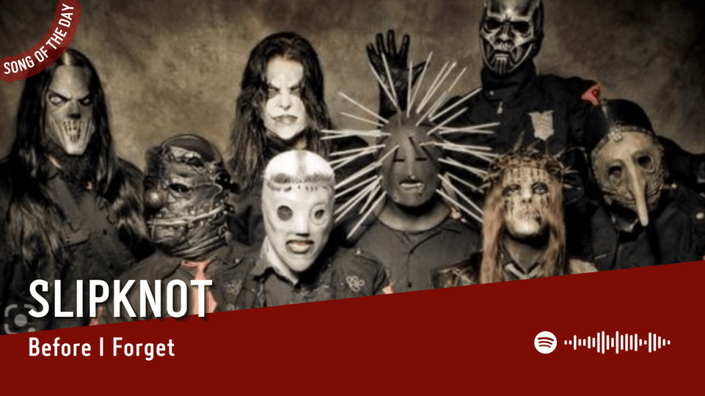 La #SOTD di oggi è di:&nbsp;Slipknot