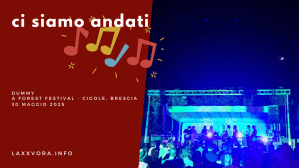 Nel piccolo Festival ci sono le band&nbsp;Buone!