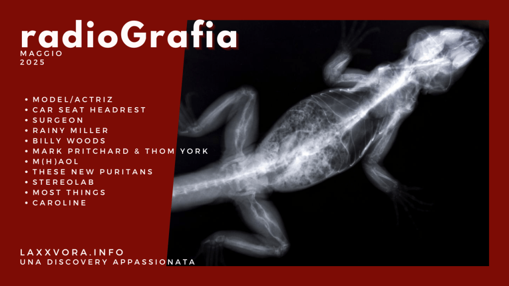 RadioGrafia di Maggio 2025
