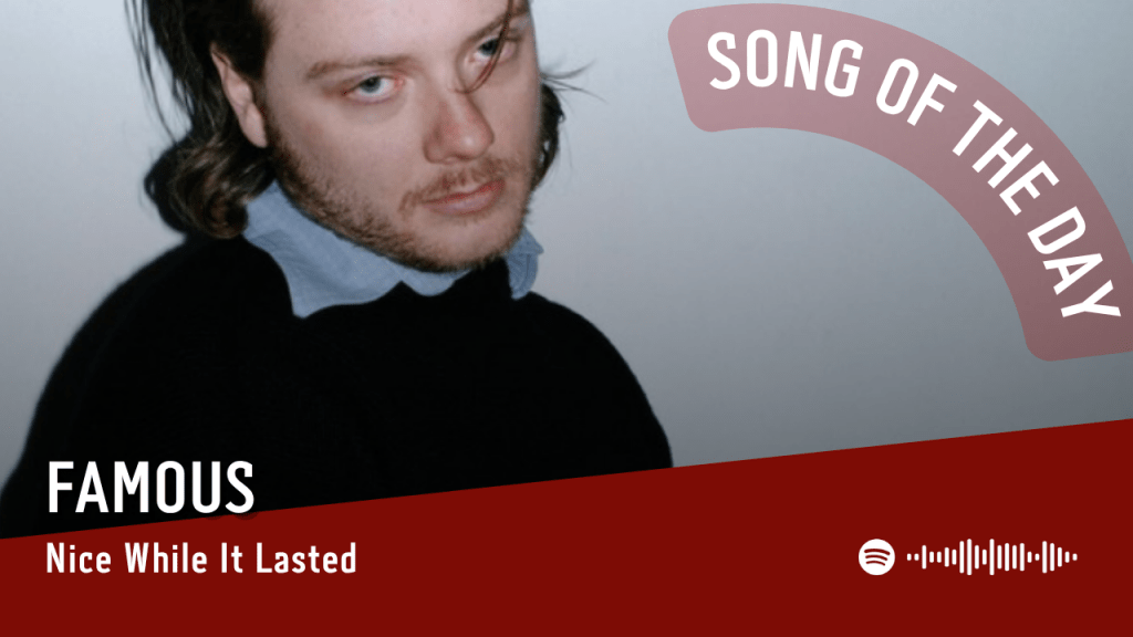 La #SOTD di oggi è di:&nbsp;Famous