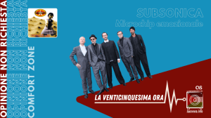 Il Microchip del disagio – Subsonica